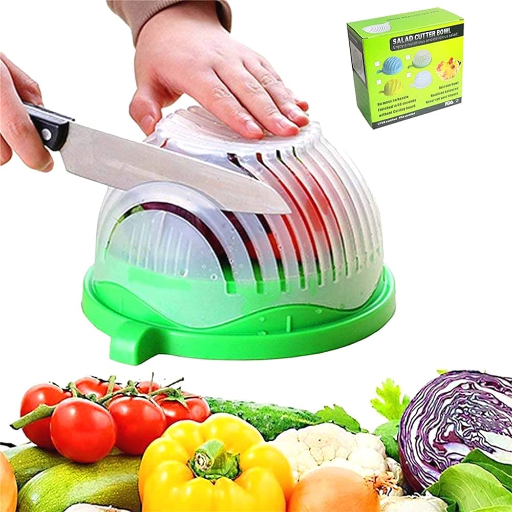 Salad Cutter Bowl