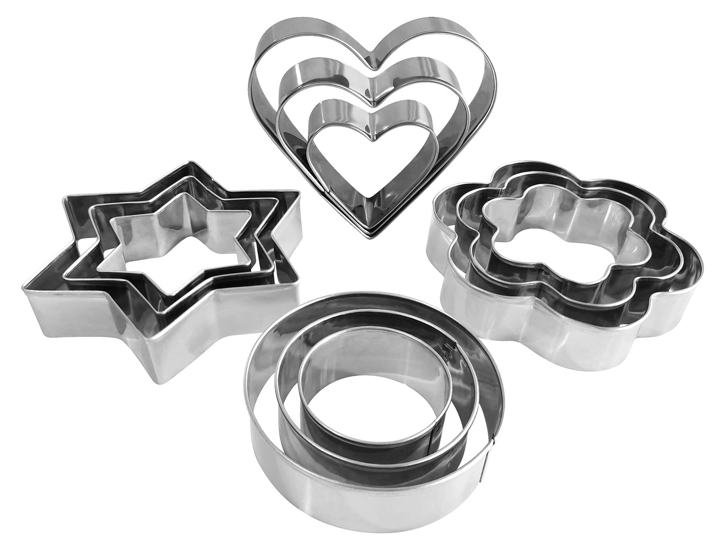 Metal Cookie Cutters Set